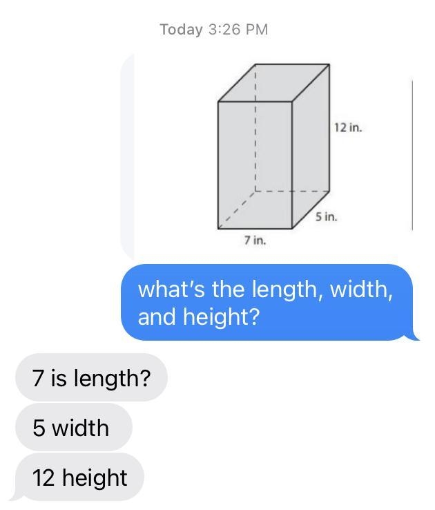 What is the surface area of the rectangular prism? You can use the formula SA= 2LW-example-1