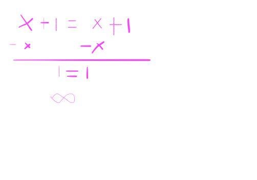 X + 1 = x + 1 solve for x plz help.-example-1