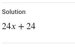 Simplify: 2x²(4x³-3x²+6x) A) 6x⁵-5x⁴+8x³ B) 6x⁶-5x⁴+8x² C) 8x⁵-3x⁴+12x₂ D) 8x⁵-6x-example-1