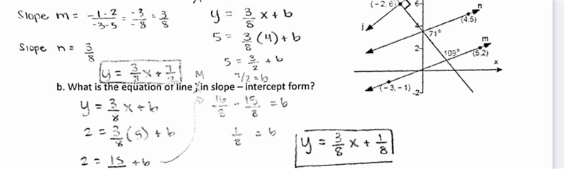 Two lines and a ray intersect to form five angles. The angles are numbered in the-example-1