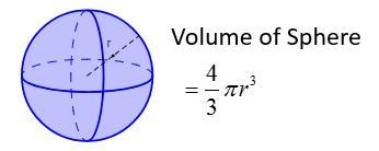 What is the volume of a sphere-example-1