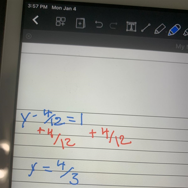 Y – 4/12 = 1 pls help its for midterm-example-1