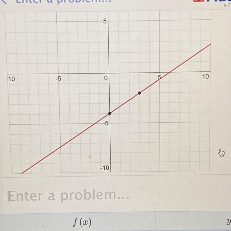 Graph y=2/3x-4 Plz hurry I´m trying to pass my math quiz-example-1