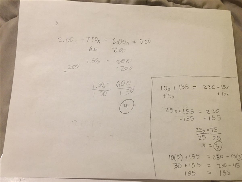 Can you please set up and solve an equation for 3 and 4?-example-1