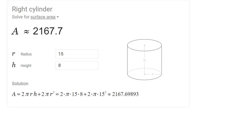 Find the surface area of the cylinder. Round to the nearest whole number.-example-1