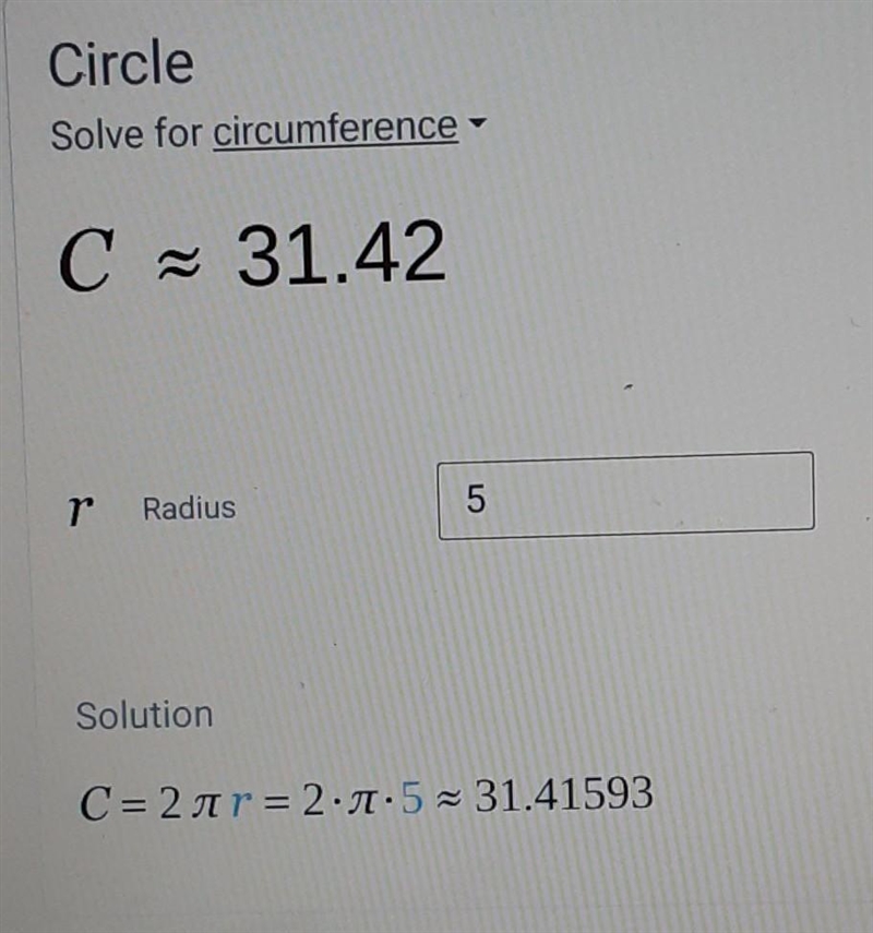 Find the circumference of the pizza to the nearest tenth.-example-1