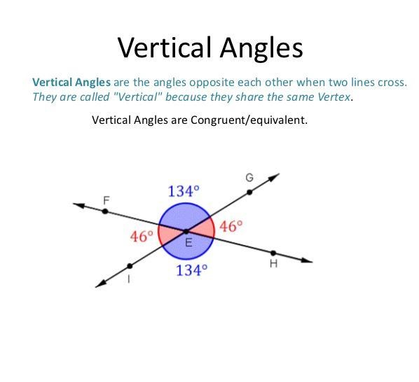 Which angles are vertical to each other-example-1