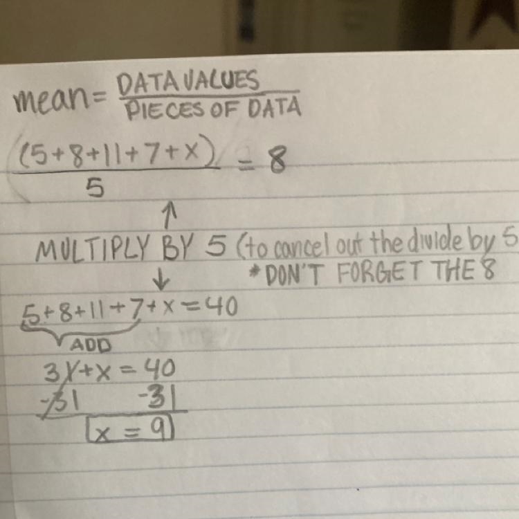 The following data points represent the number of points scored last basketball game-example-1