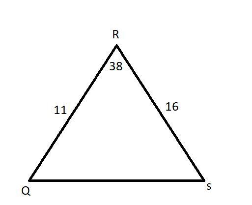 Look at the picture and answer the question: What is the length of QS?-example-1