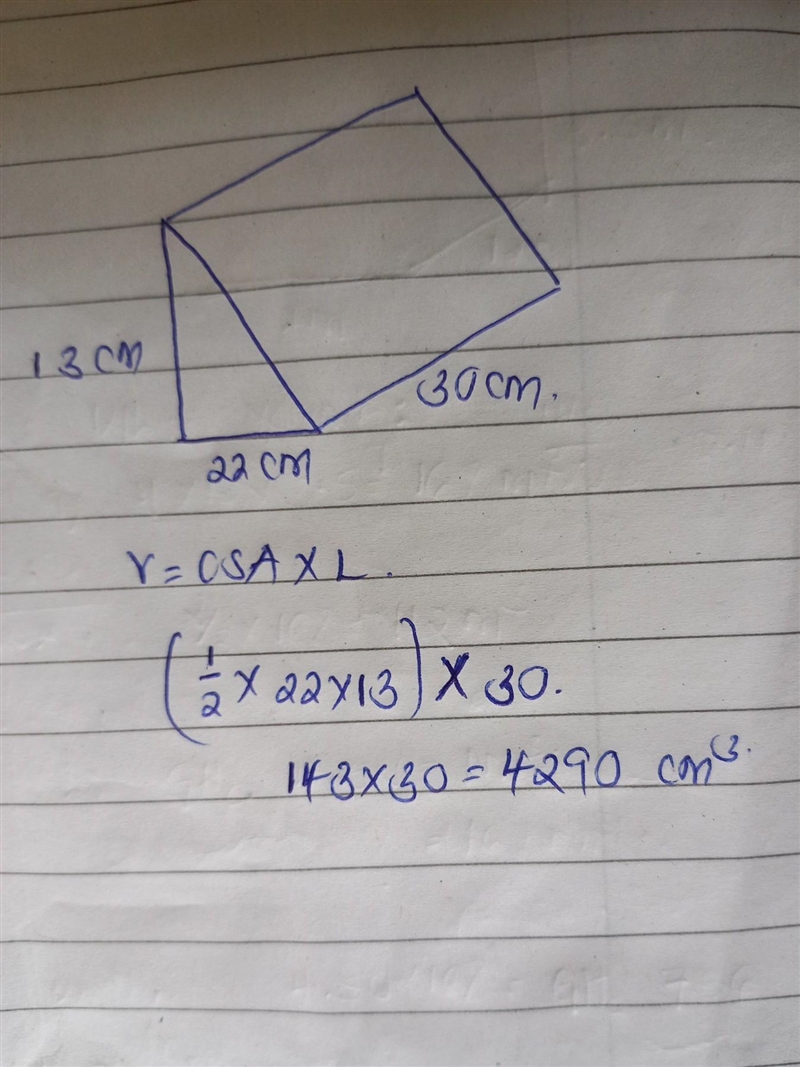 Referring to the figure, find the volume of the solid shown. Round to the nearest-example-1