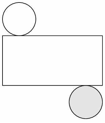 PLS HELP A cylinder is made up of two circular bases and a curved (lateral) surface-example-1