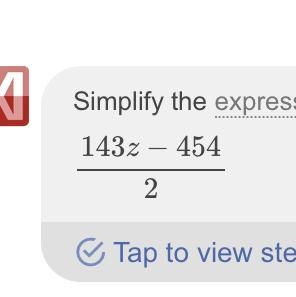 −1/2(7z+4)+15(5z−15) =-example-1