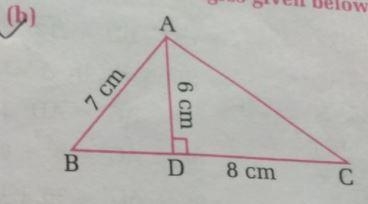 Find the missing sides from the right-angled triangles given below. Step by step-example-1