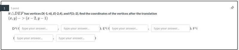 ‎‎‎‎‎‎‎‎‎If DEF has vertices D(-1,-6),E(-2,4), and F(3,-2)-example-1