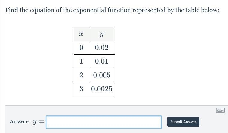 HELP! plz put what y would equal like it says in the answer box.-example-1