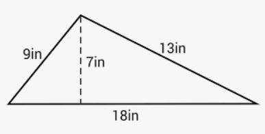 What is the area of the object (PROVIDE NUMBER ONLY) *-example-1