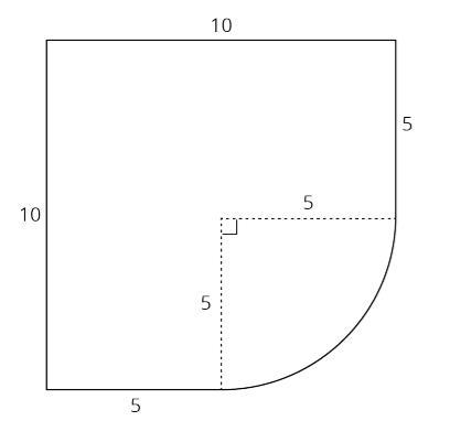 Pls answer both parts: part 1:What is the perimeter of this figure to the nearest-example-1