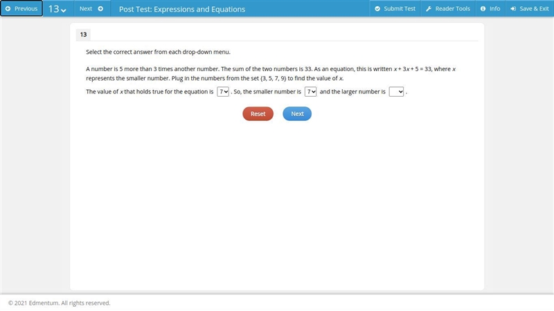 Please help me!! 20 pts! Select the correct answer from each drop-down menu. A number-example-1