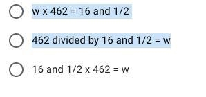 A television screen has length 16 and 1/2 inches, width w inches (meaning the width-example-1