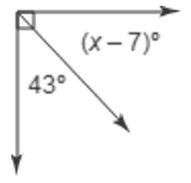 Solve for x Thank you!-example-1