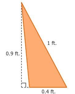 What is the area of the triangle?-example-1