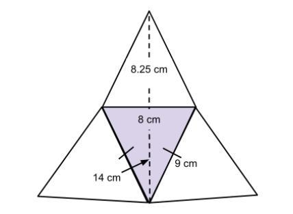 I have 2 Questions. 1.calculate the lateral and total surface area. And 2.What is-example-1