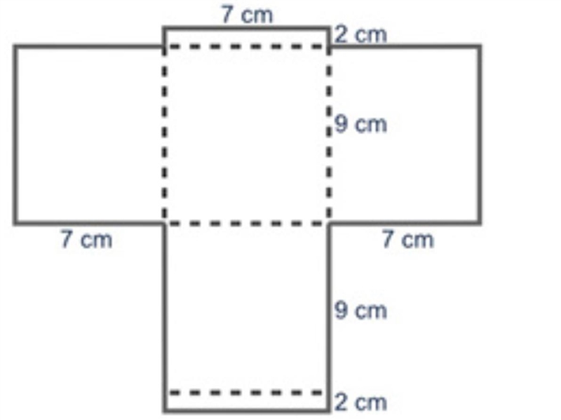 Which net matches the solid figure shown below? A rectangular prism with height of-example-1