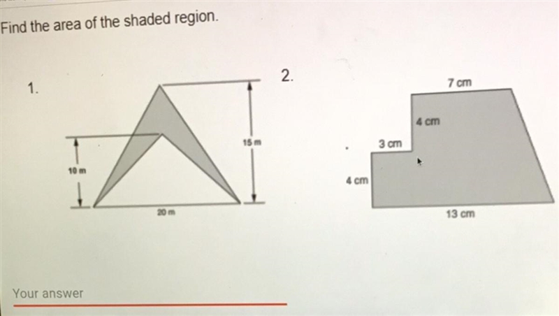 Find the area of the shaded region. help pls-example-1