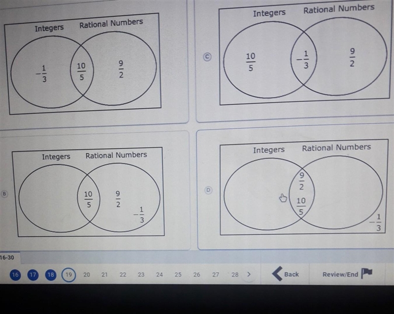 Which venn diagram shows the numbers placed correctly​-example-1