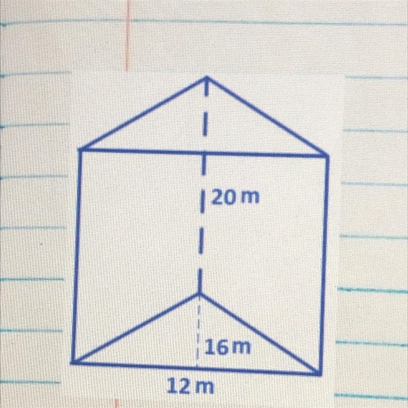 1.) What’s the height of the base? 2.) What’s the height of the prism or pyramid.-example-1