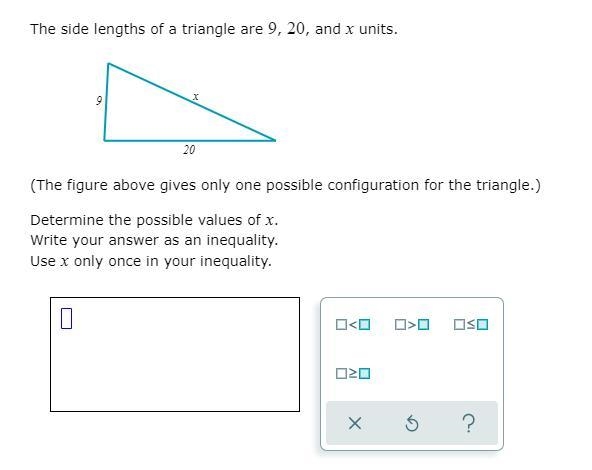 has to have a greater than, less than, greater than or equal to, or less than or equal-example-1