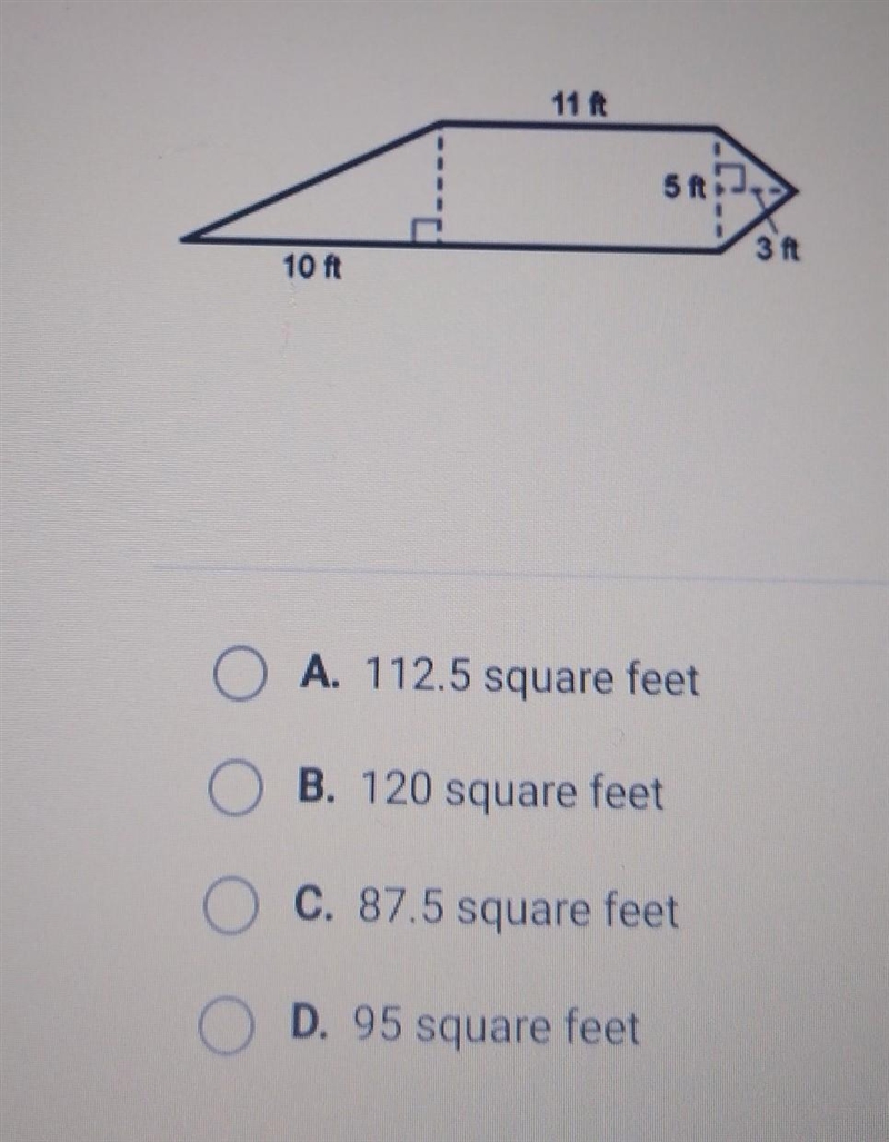 HELP PLS!!!! stella is sawing boards to make a deck. what us the area of the deck-example-1