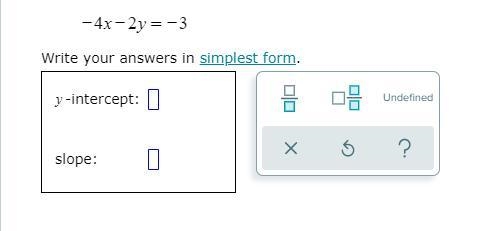 Whats the slope and y-intercept sorry i keep getting it wrong-example-1