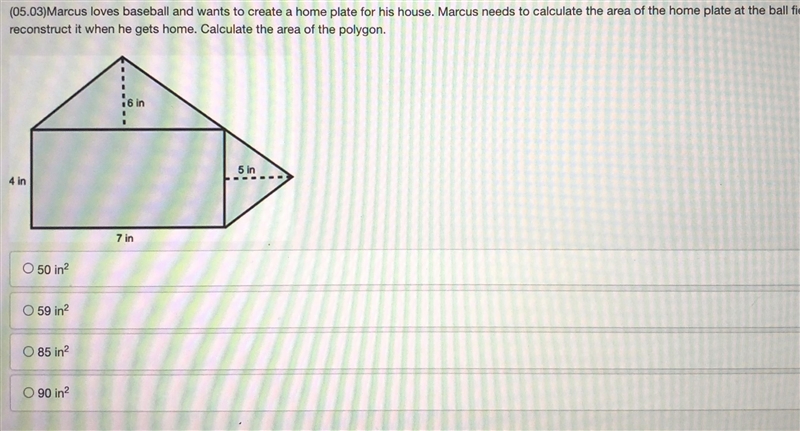 Marcus loves baseball and wants to create a home plate for his house. Marcus needs-example-1