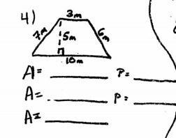 How do you find the area and perimeter of a trapezoid?-example-1