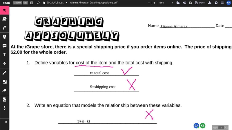 This is graphing and if you only want points ill report-example-1