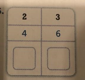 Complete the chart with the missing equivalent ratio. The missing ratio is ______. 6:6 8:12 12:8-example-1