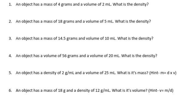 Can I please get help? I'm not really good with density and stuff and find it confusing-example-1