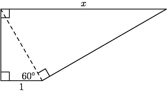 PLEASE ANSWER!!! Find the value of x in the diagram below.-example-1