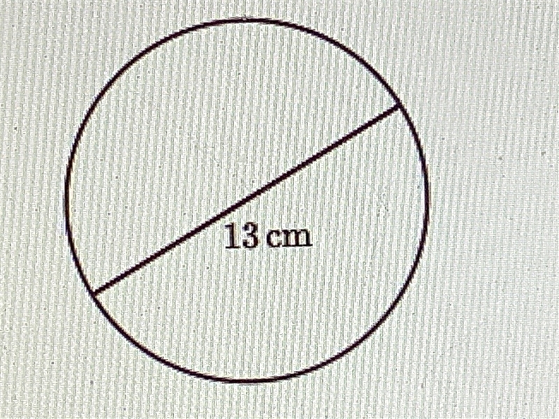 What is the radius & diameter of this circle?-example-1