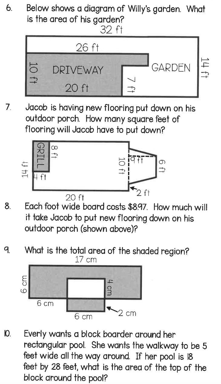 Find the area of the composite figure.-example-1