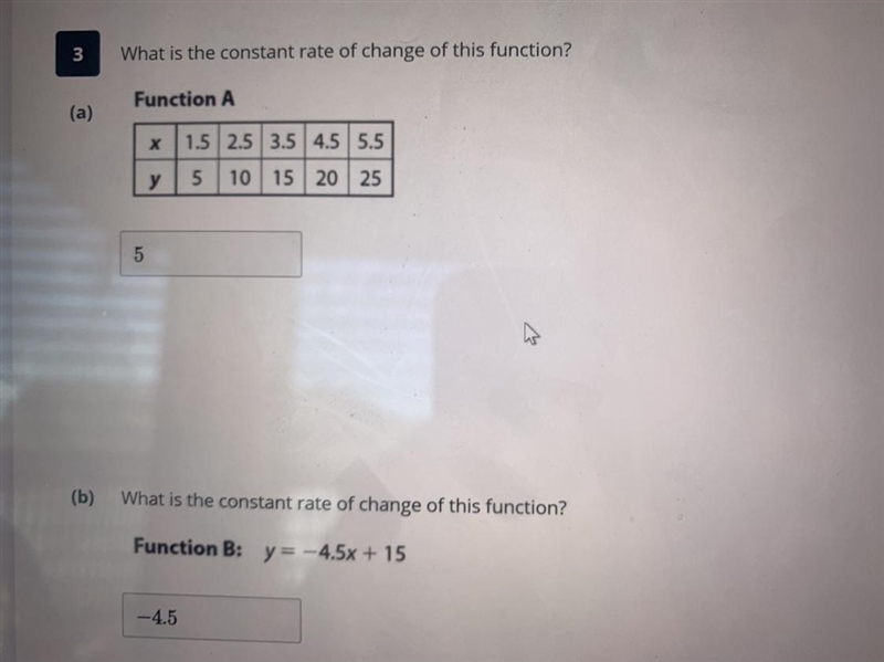 Which function has a greater rate of change? explain.-example-1