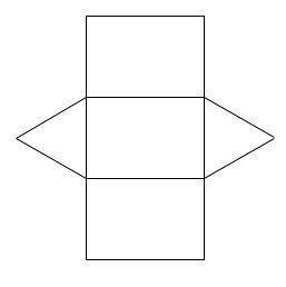 Which solid figure does this net represent? A) cone B) square pyramid C) triangular-example-1