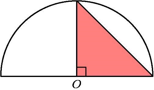 ANSWER PLS! DUE TODAY!!! The diameter of the semicircle with center O, shown below-example-1