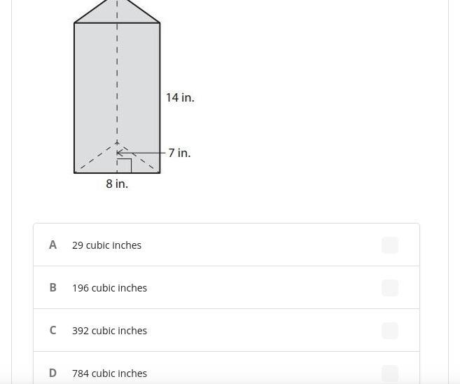 Find the volume of this prism.-example-1