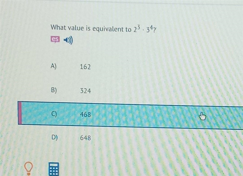 What value is equivalent to ​-example-1