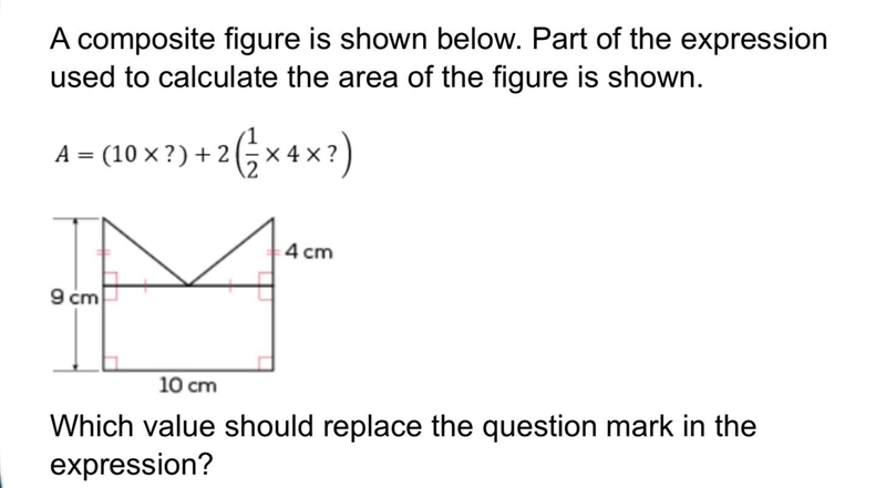 Please give an explanation!!! A composite figure is shown below. Part of the expression-example-1