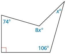 2. Find the value of x.-example-1