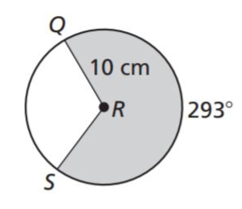 Find the area of the shaded region, show all of your work:-example-1