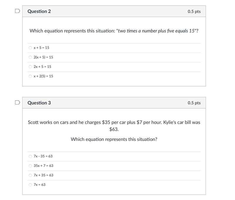 Please do them all start with number 2 please epscify what problem is the answer MULTIPLE-example-1